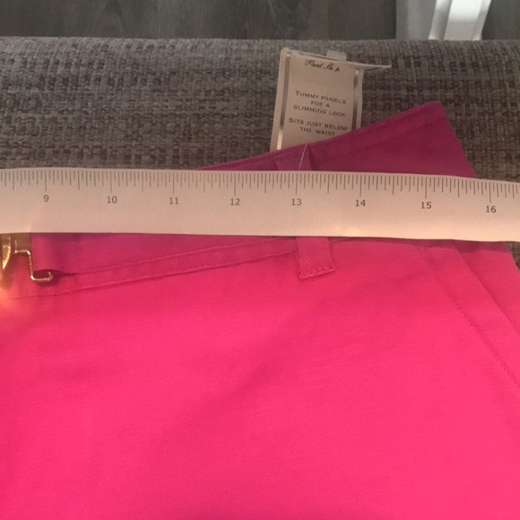 NWT Charter Club hot pink tummy slimming shorts - Picture 8 of 11
